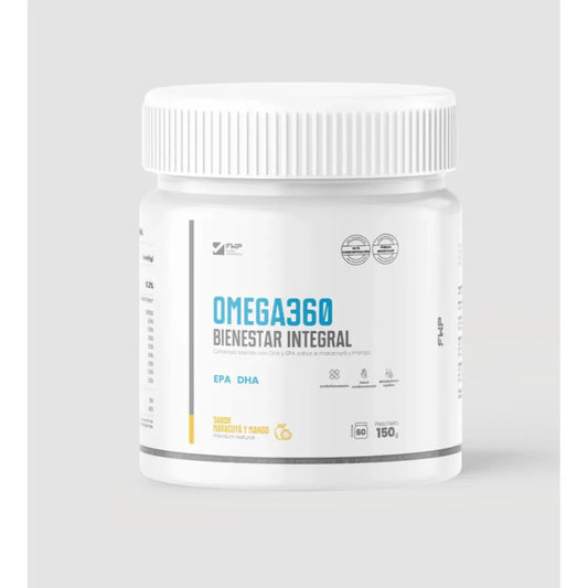 Omega 360 Suplemento Omega 3 150g - Maracuyá Y Mango